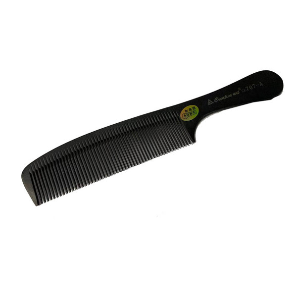 Creative Art Handle Comb #707-A Anti-Static Durable